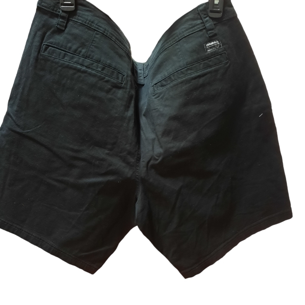 O'neill Men's Black Flat Front Surfer Shorts - Picture 2 of 11